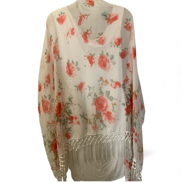 C Brand Coral Floral Wrap (item#10052) - Picture 4 of 5